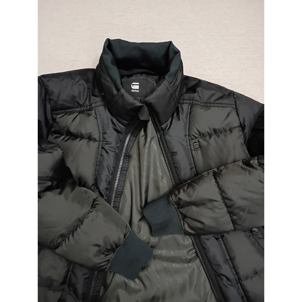 G-Star Raw Whistler Quilted HDD Bomber Jacket Black XXL Streetwear Puffer